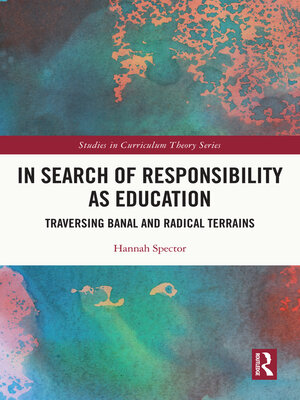 cover image of In Search of Responsibility as Education